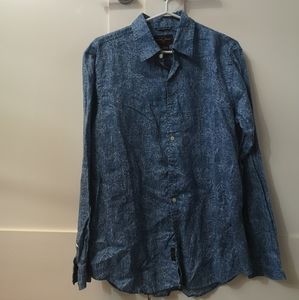 Black&Brown button shirt